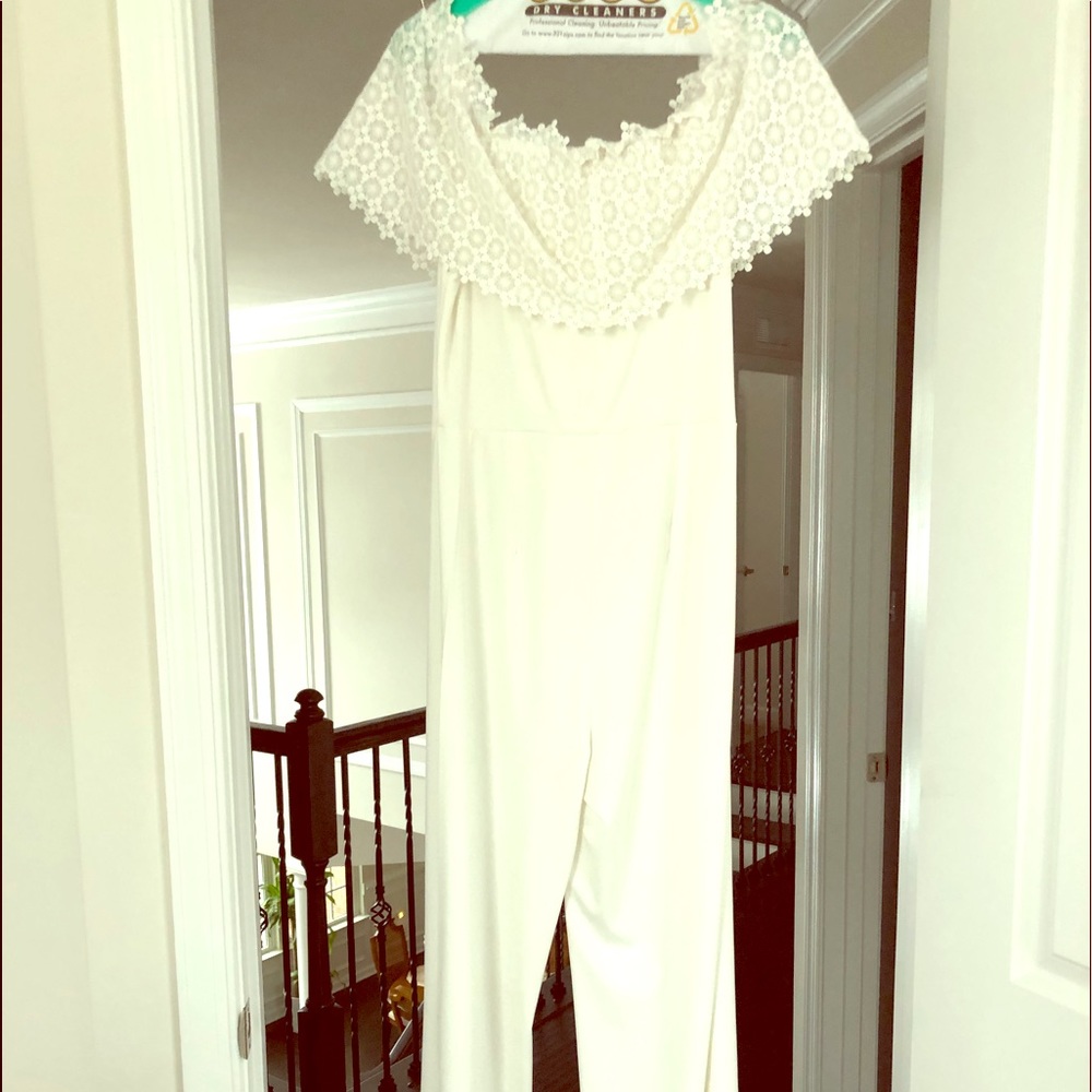 White jumpsuit